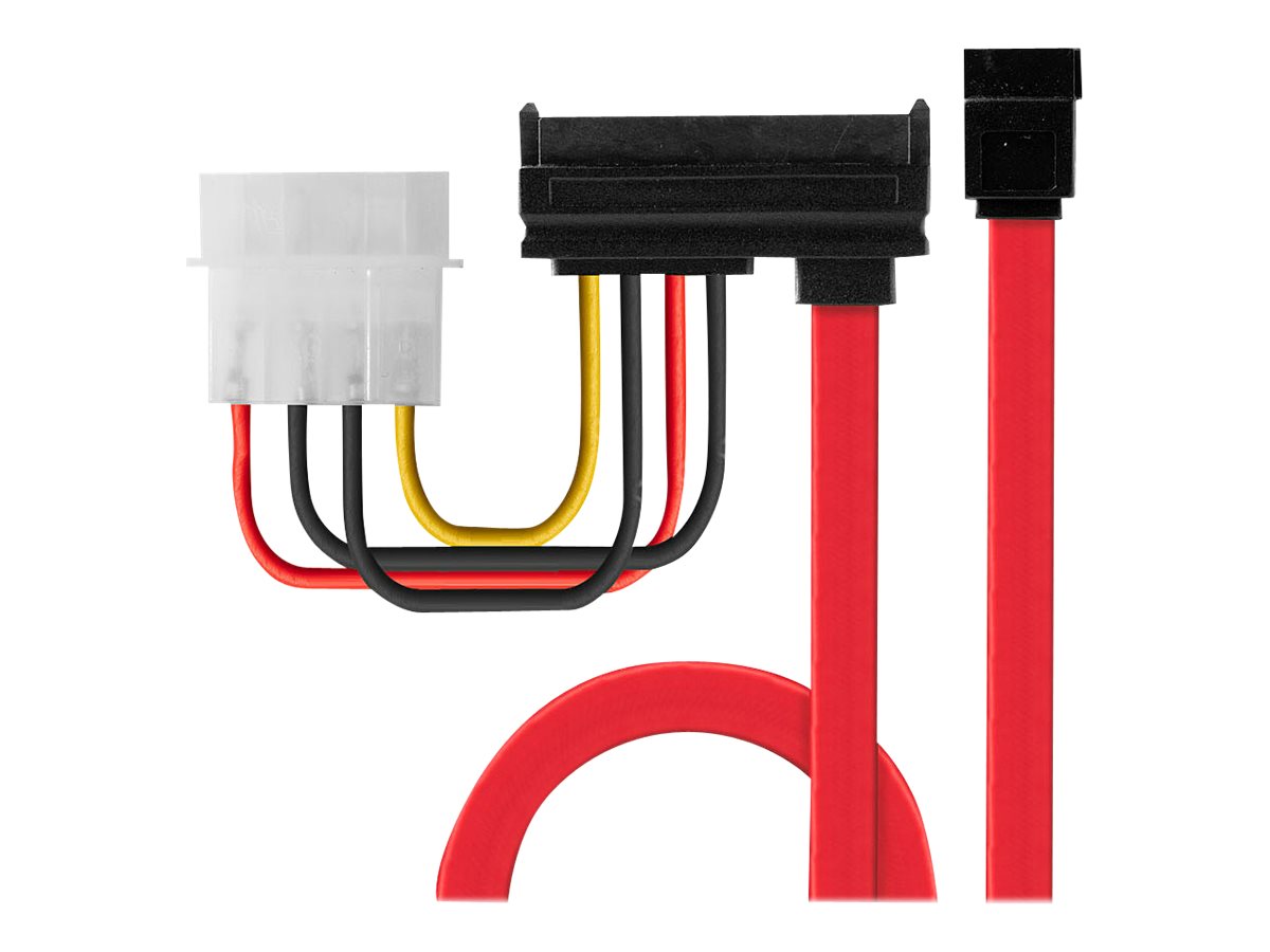 LINDY Internal SATA combo cable 0,3m Data & power - Vorderansicht