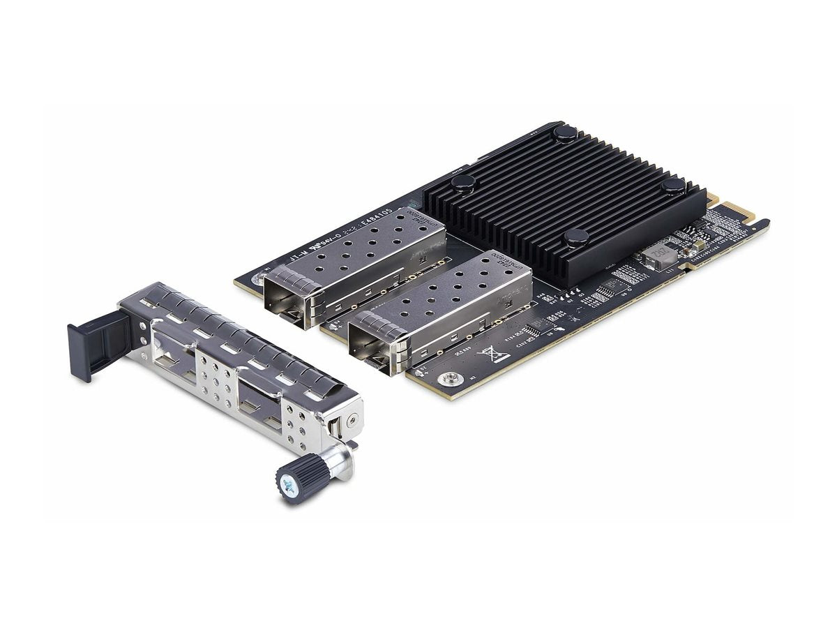 STARTECH.COM 2-Port 10 Gbit Netzwerkkarte SFP+ LWL OCP 3.0 Server LAN Karte Intel X710 SFF 4C+ Kompatibel Windows/Linux