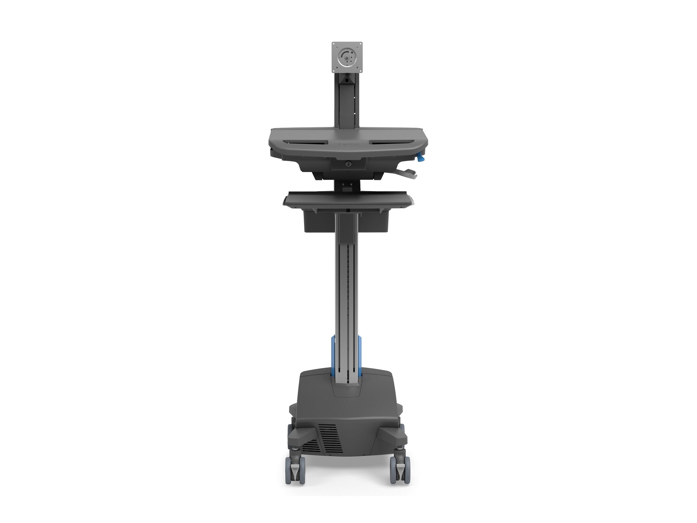 Detailansicht des Monitorgelenks des ERGOTRON Styleview Cart