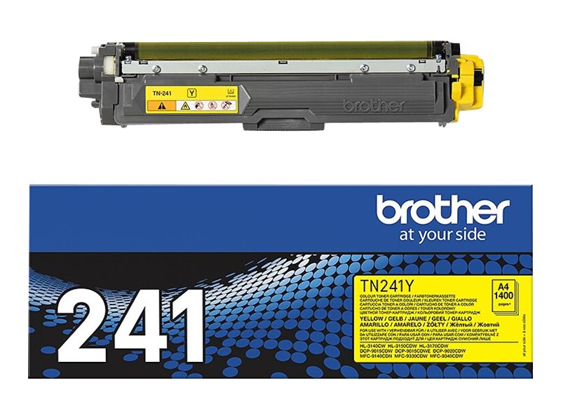 Installation der BROTHER HL-3140CW/3150CDW/3170CDW Toner gelb Standardkapazität