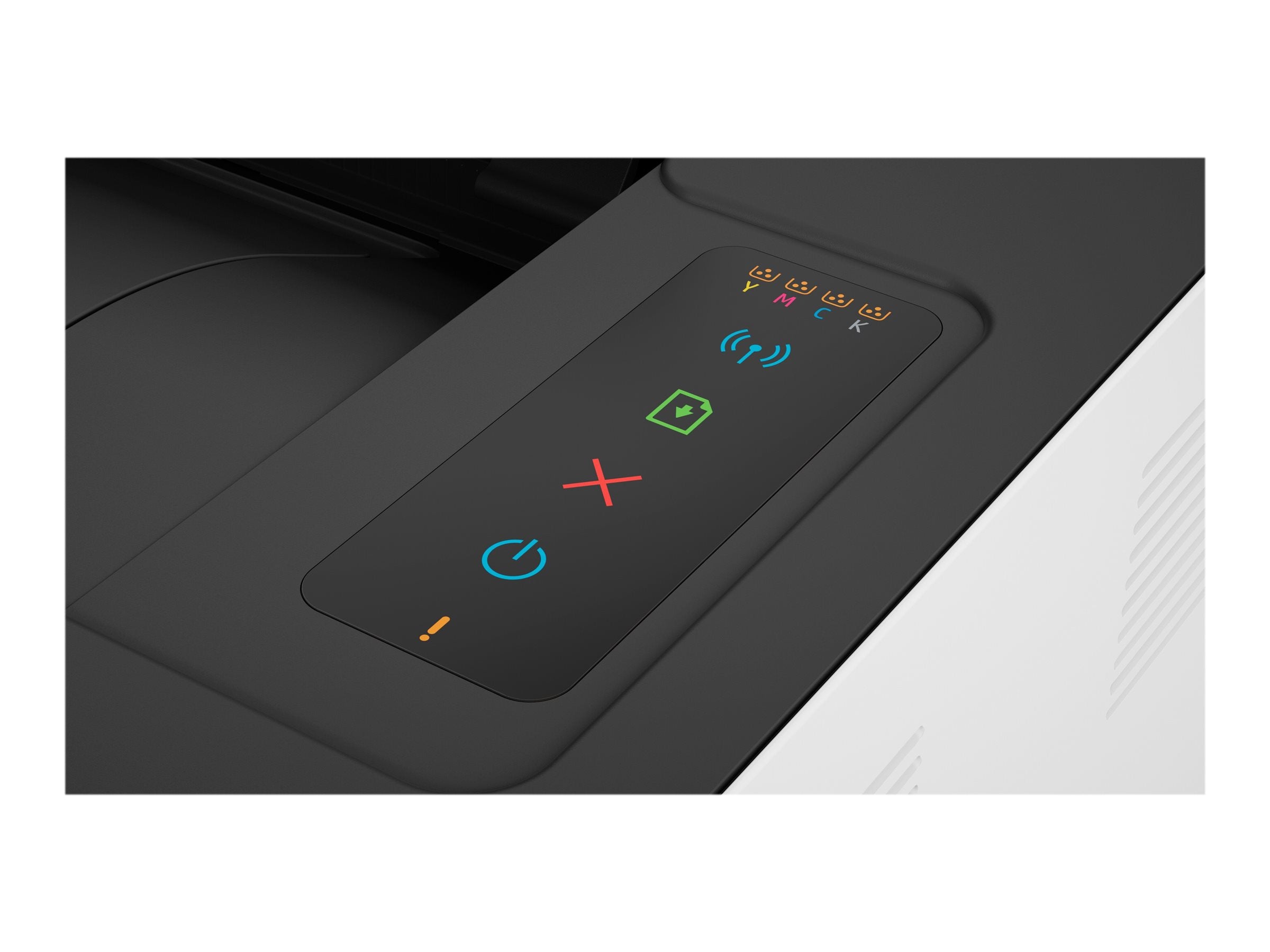 HP Color Laser 150nw Printer Seitenansicht