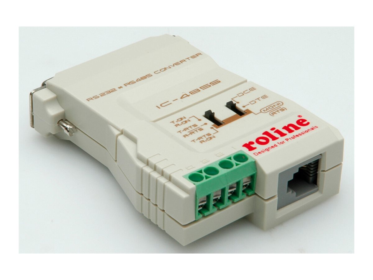 ROLINE Konverter RS232-RS485 Vorderansicht