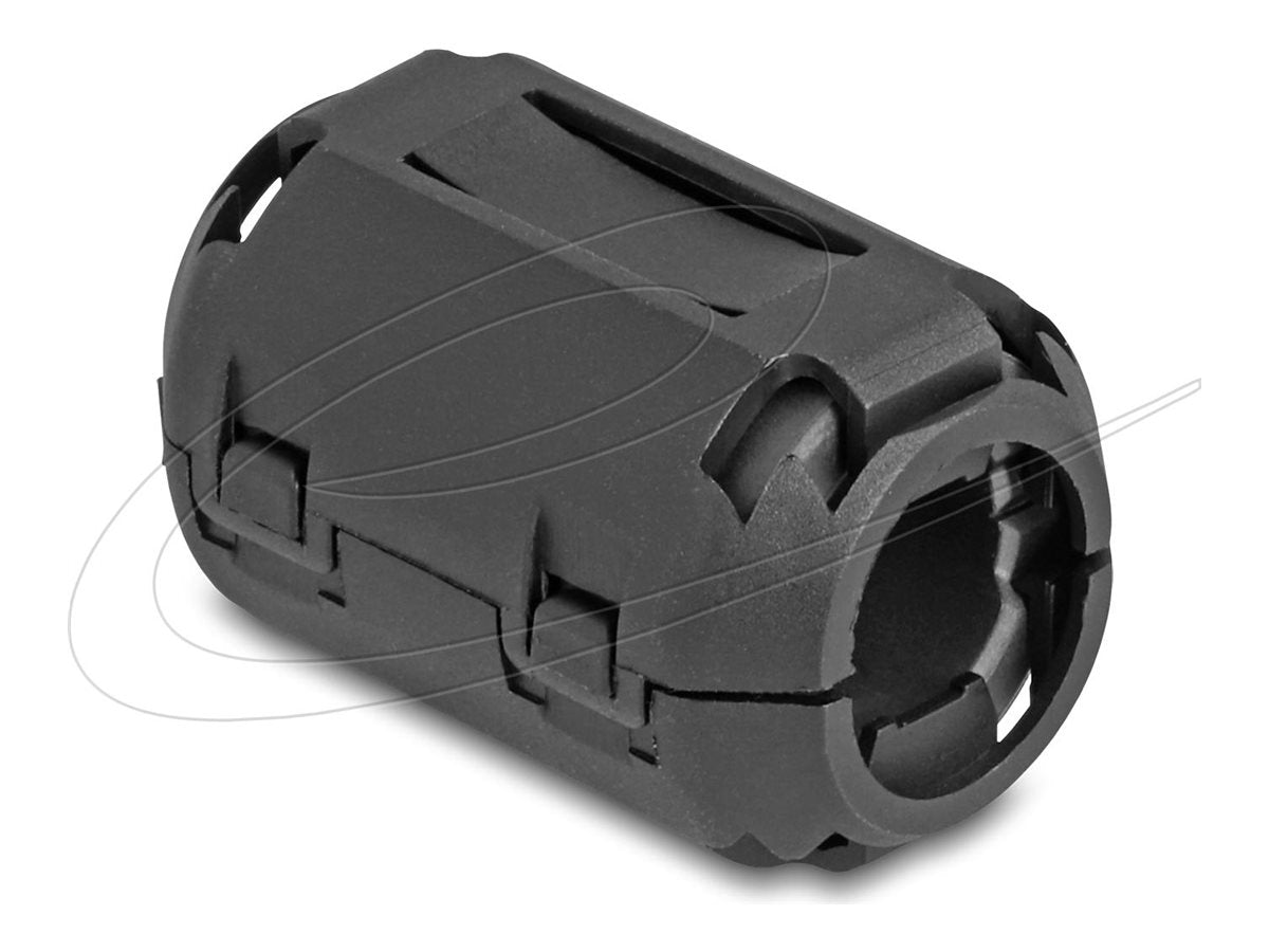 DELOCK Ferritkern Ferritring für Rundkabel 13mm Vorderansicht