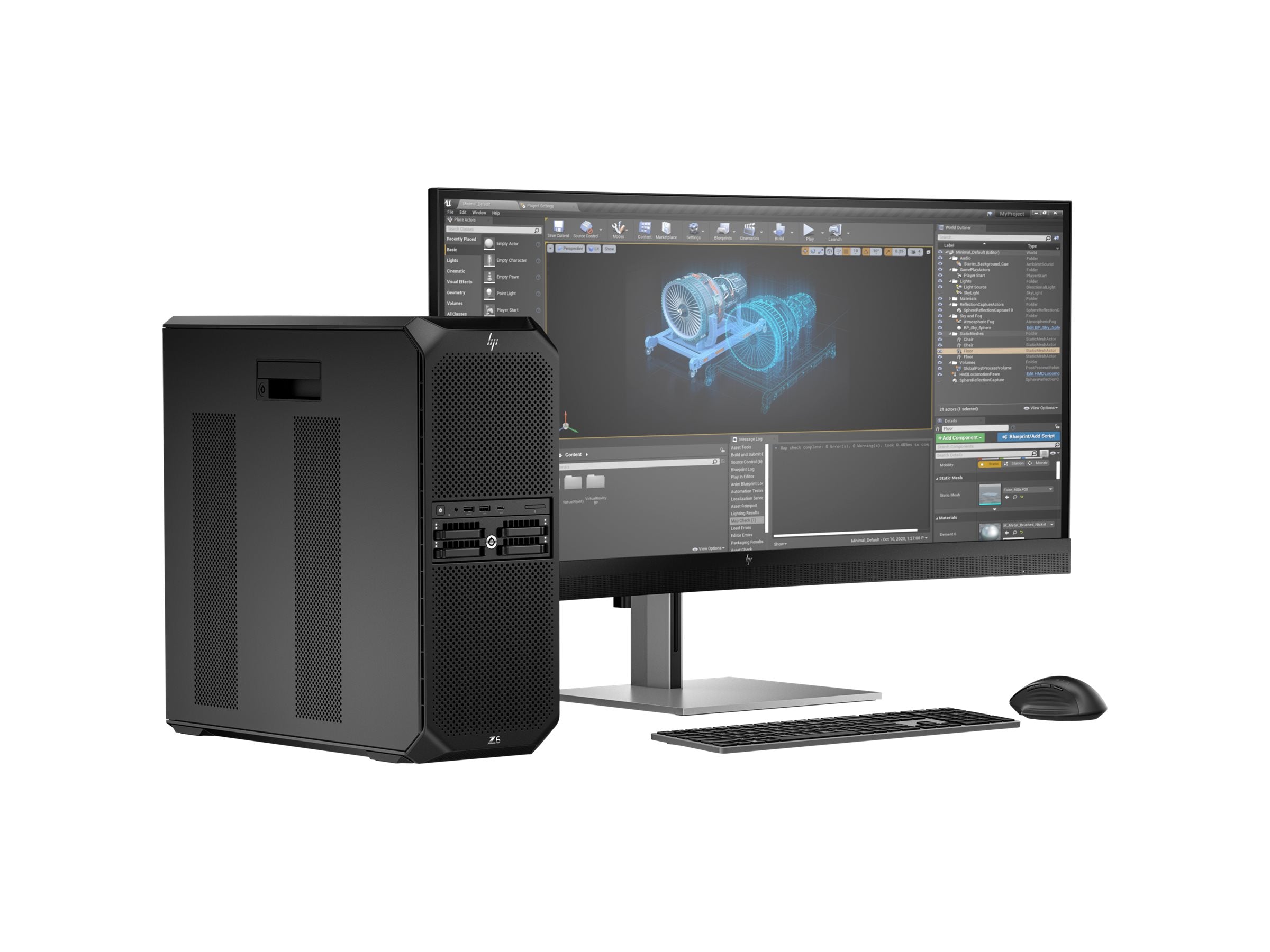 HP Z6 G5 Tower Innenansicht
