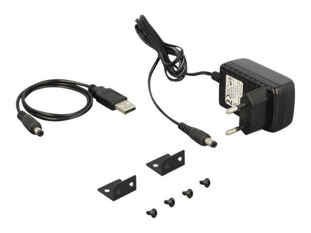 DELOCK Adapter HDMI zu HDMI + Audio Extractor 4K - Vorderansicht