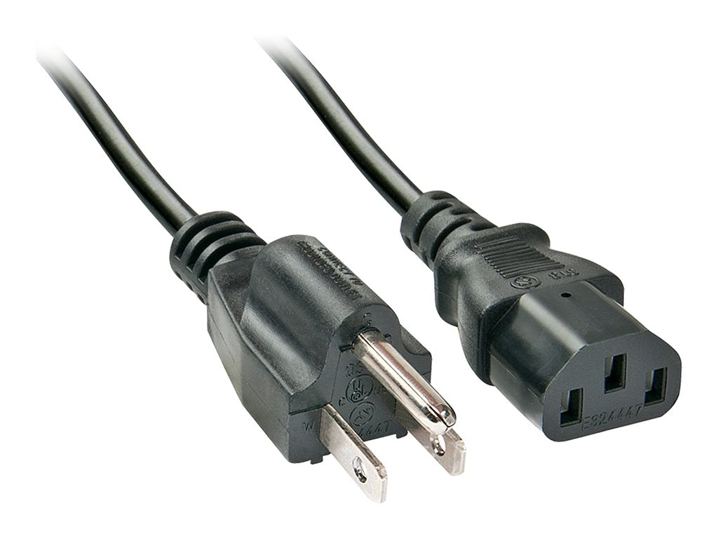 LINDY 2m IEC-Netzkabel US Verpackung