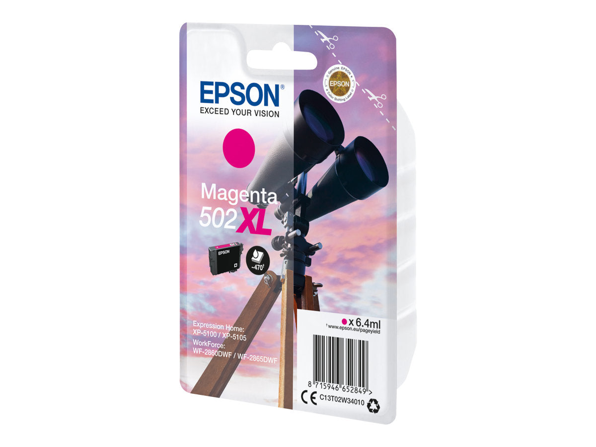 EPSON 1LB Singlepack Magenta 502XL Ink Verpackung