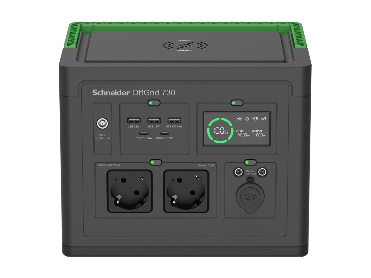 APC Schneider OffGrid Portable Power Station 730 Verpackung