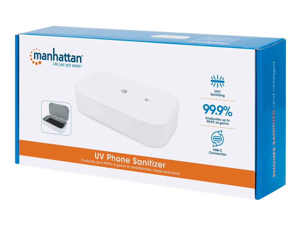 MANHATTAN UV-Desinfektionsbox für Smartphones Verpackung