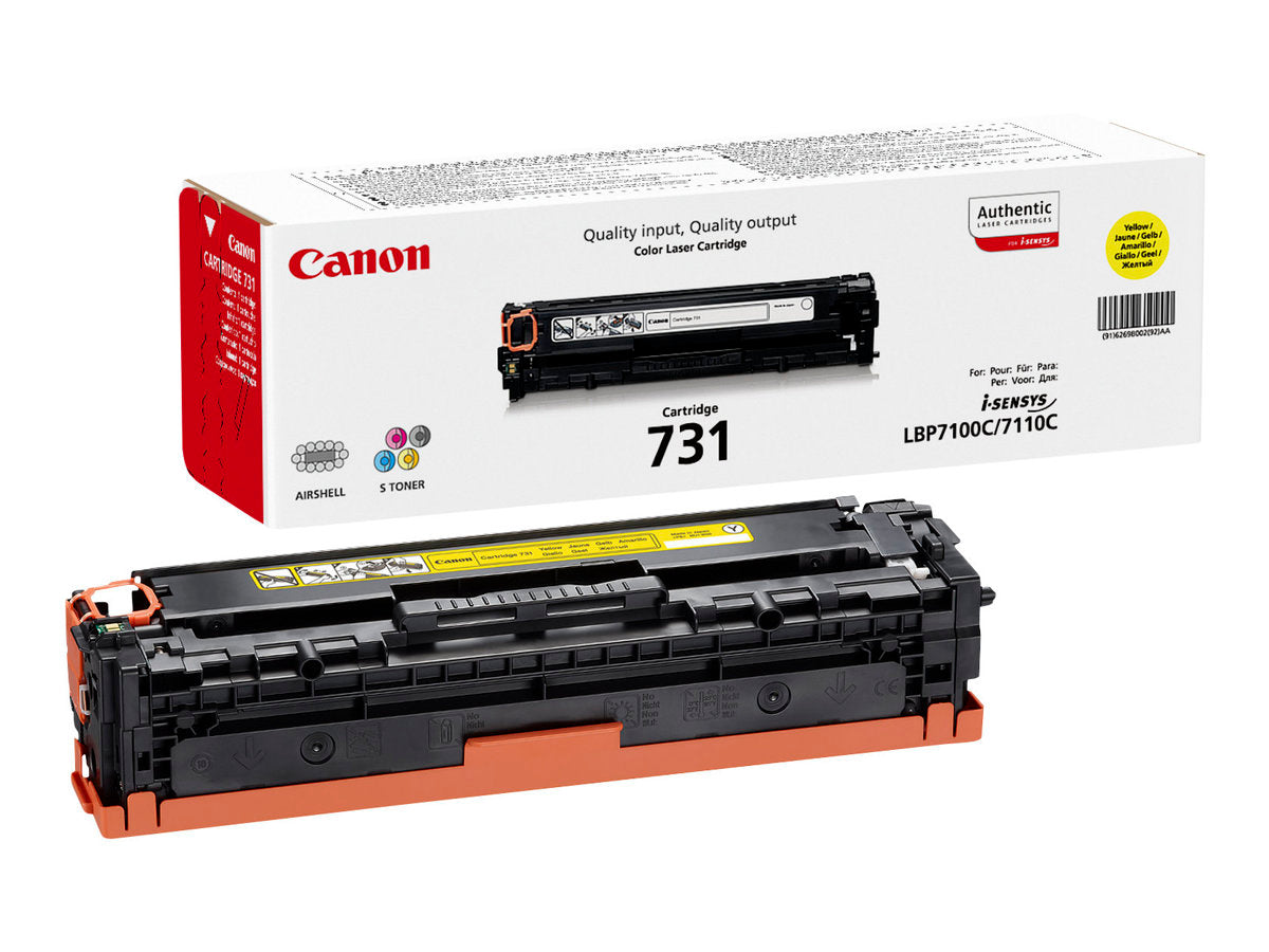 CANON 731-Y Toner gelb Vorderansicht