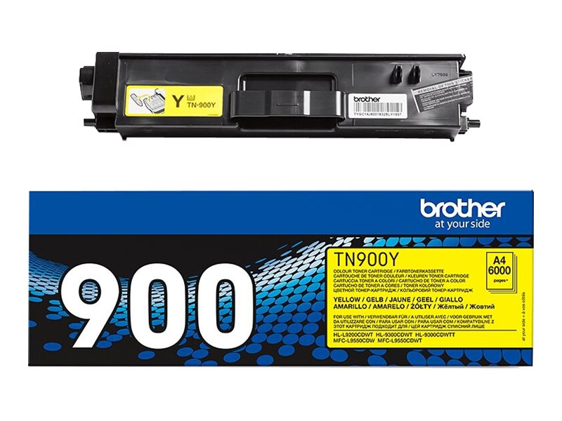 BROTHER TN-900Y Toner gelb Verpackung