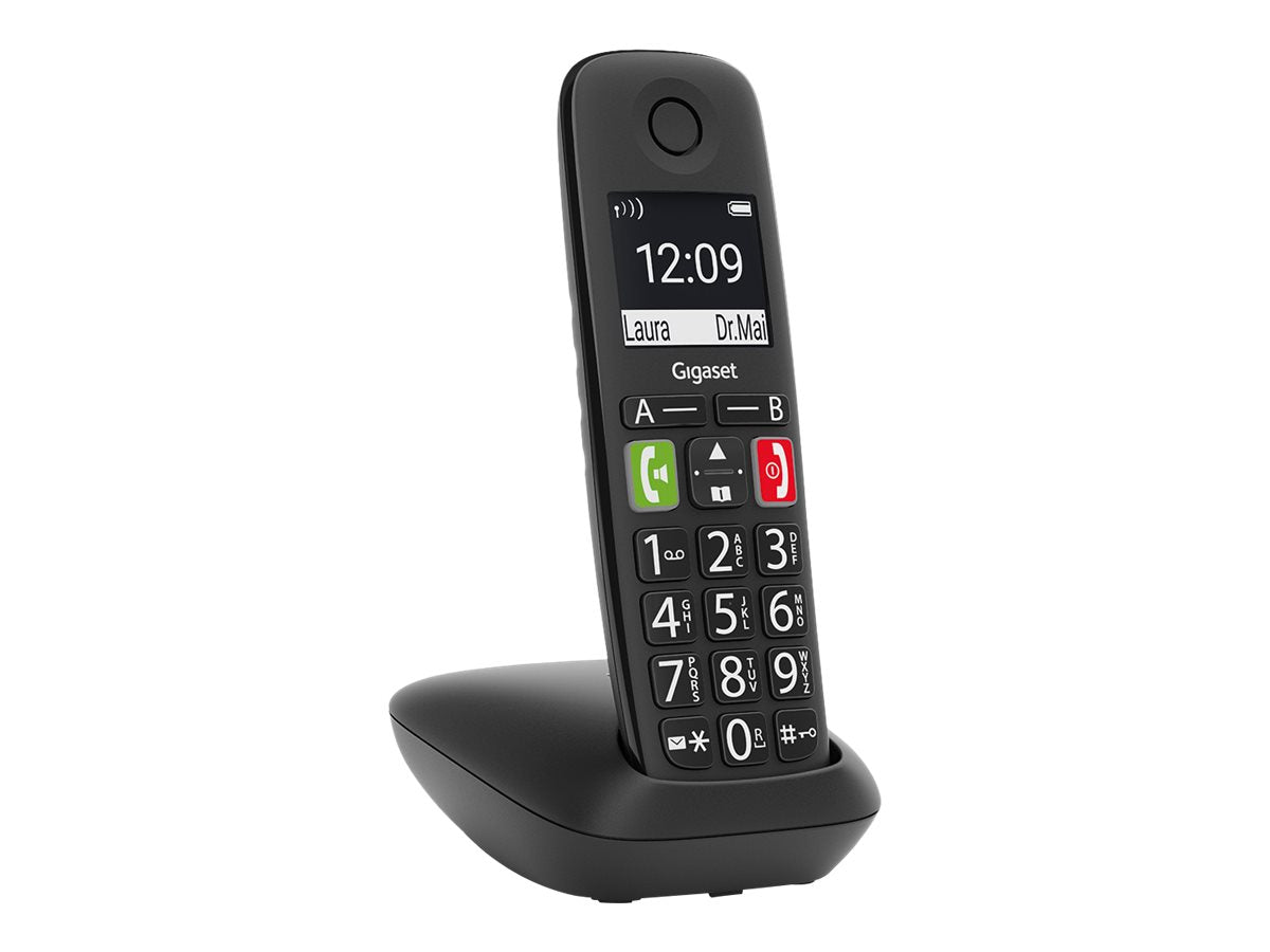 GIGASET E290 Duo schwarz schnurlos analog DECT Verpackung
