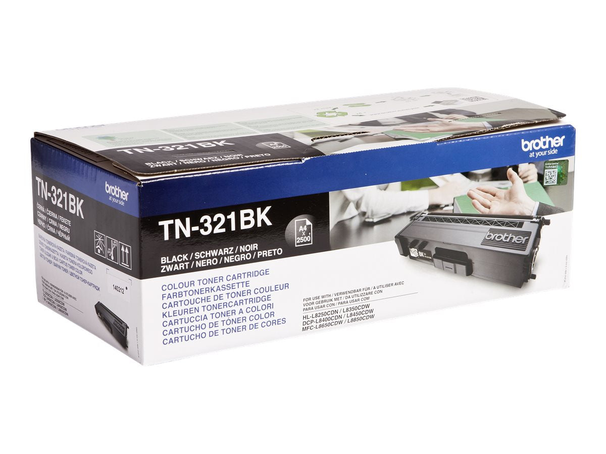 BROTHER TN-321BK Toner schwarz Vorderansicht