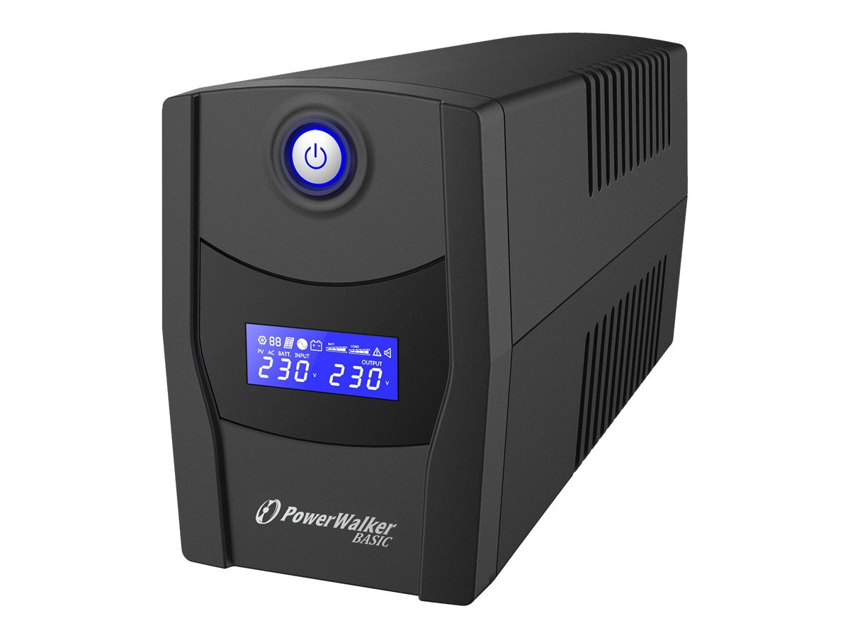 POWERWALKER Basic VI 600 STL UPS Vorderansicht