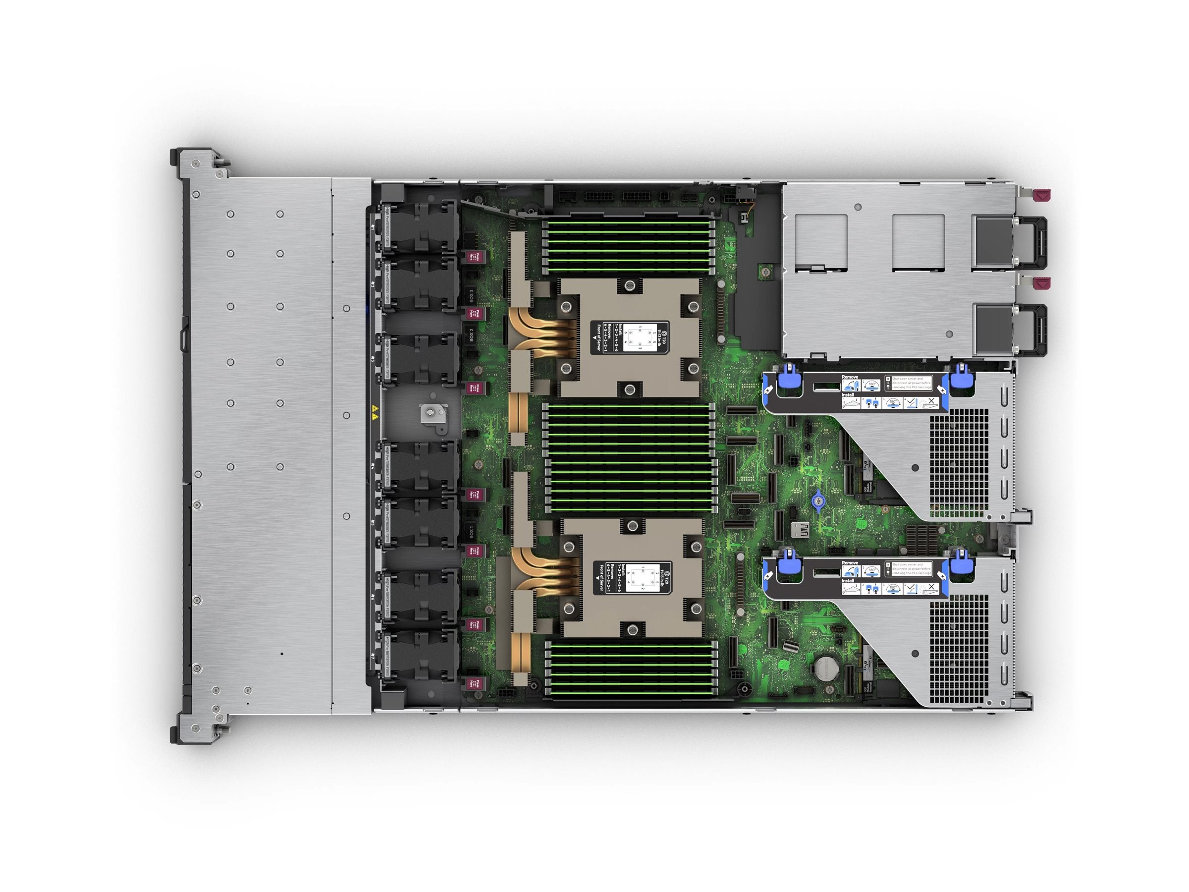HPE ProLiant DL365 Gen11 1HE EPYC 9224 24-Core 2.5GHz 2x32GB-R 8xSFF Hot Plug 2x480GB SSD MR408i-o 2x1000W Server