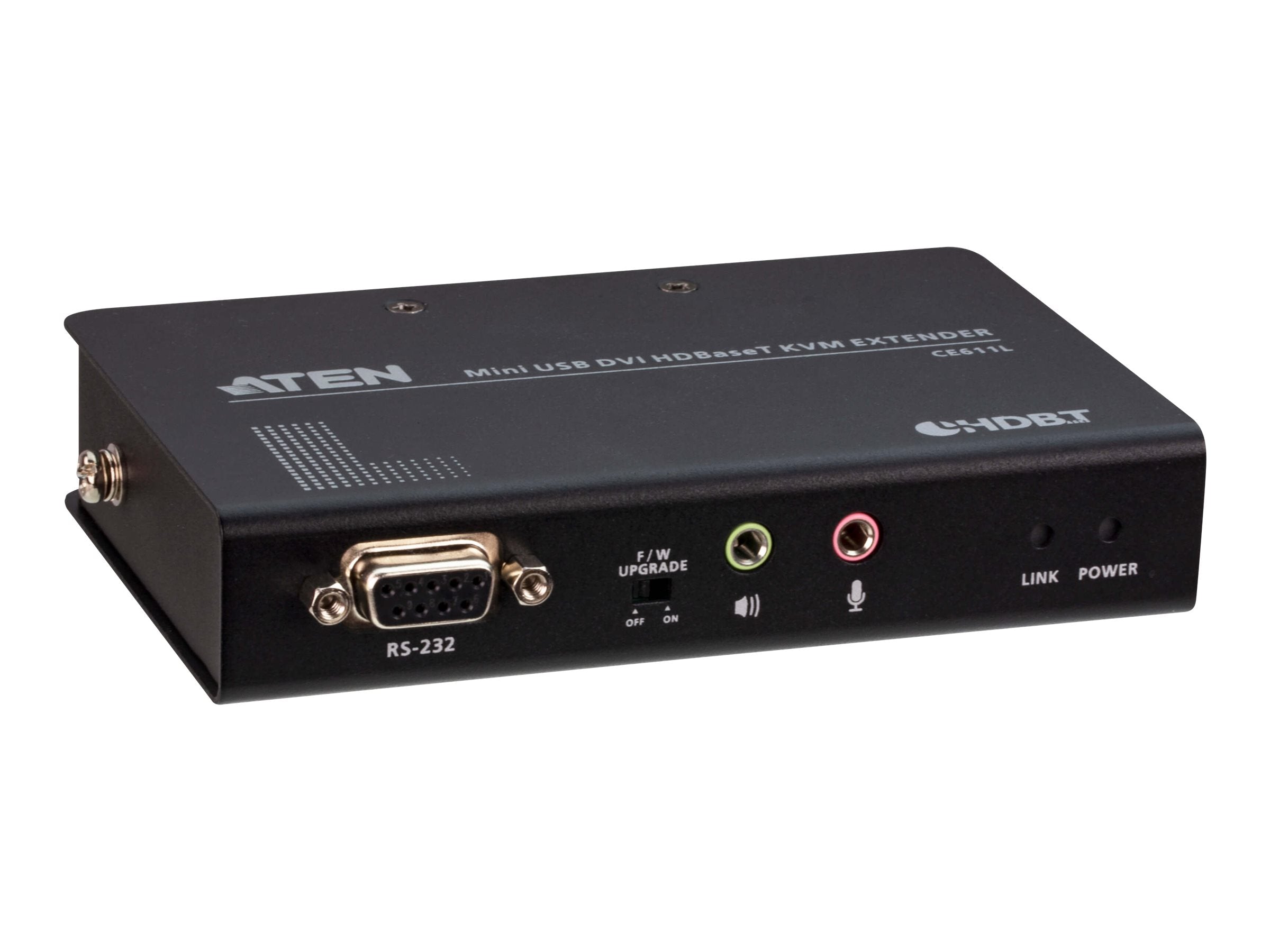 ATEN CE611mini USB HDBaseT DVI KVM Extender in Anwendung