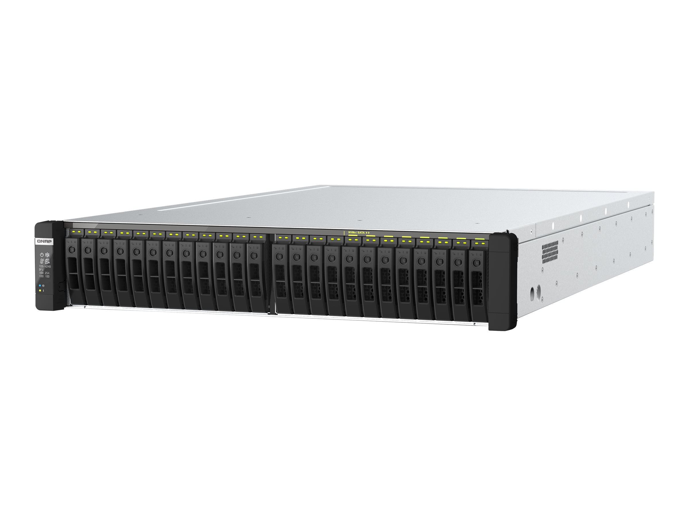 QNAP TDS-h2489FU-4314-256G NAS-Server Seitenansicht