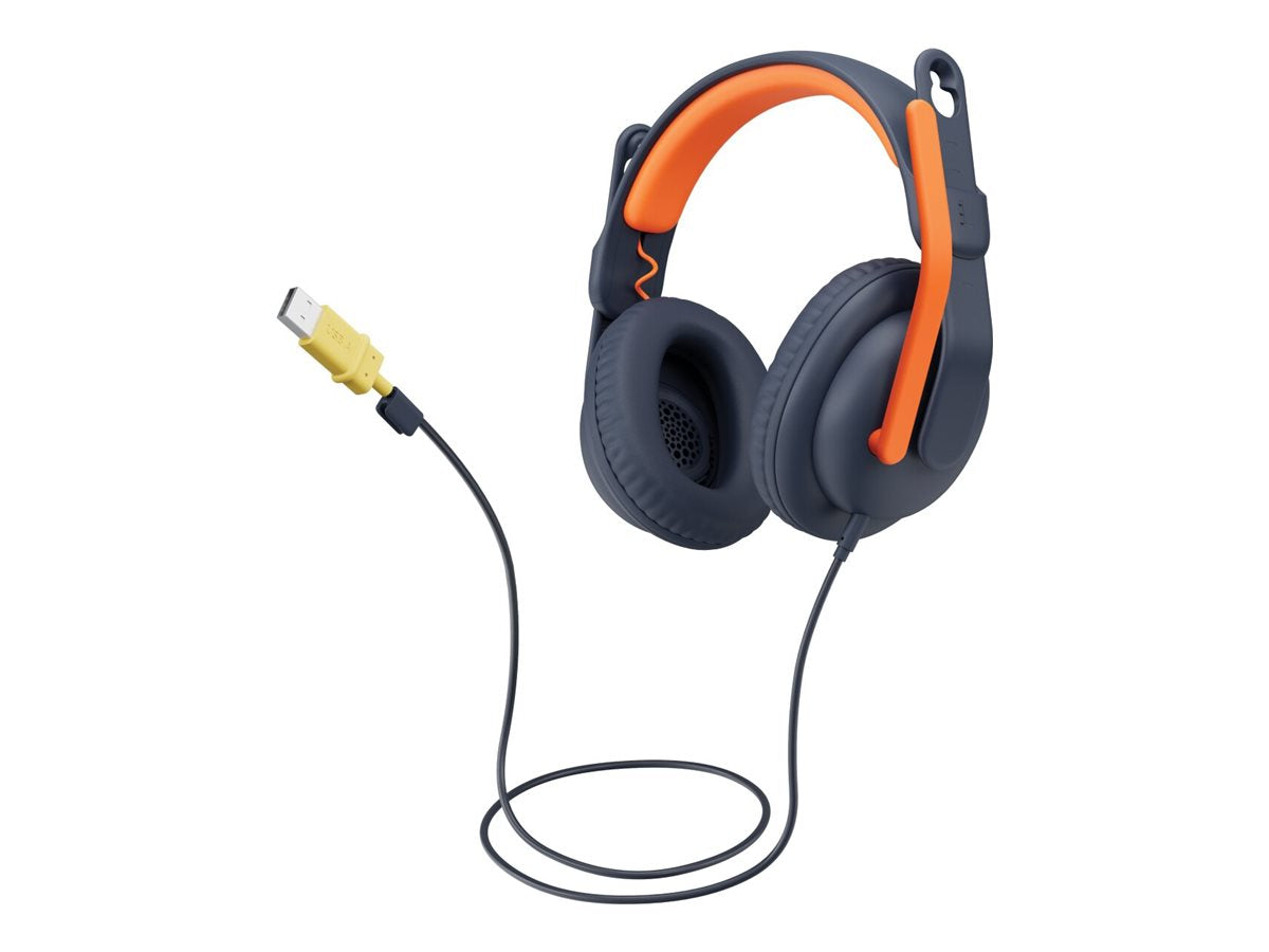 LOGITECH Zone Learn CLASSIC BLUE Kopfhörer Detailansicht