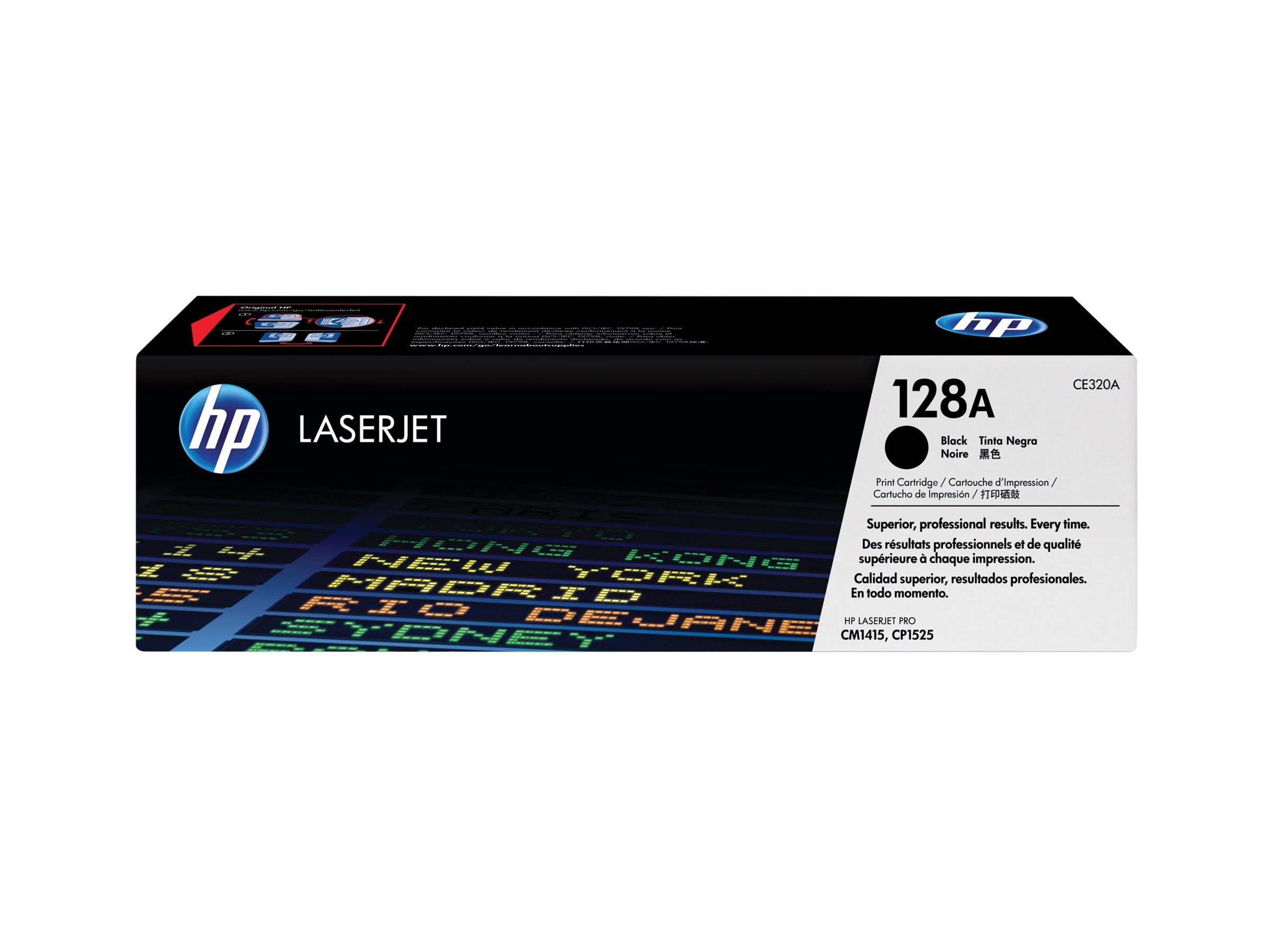 HP 128A Tonerpatrone CE320A Verpackung