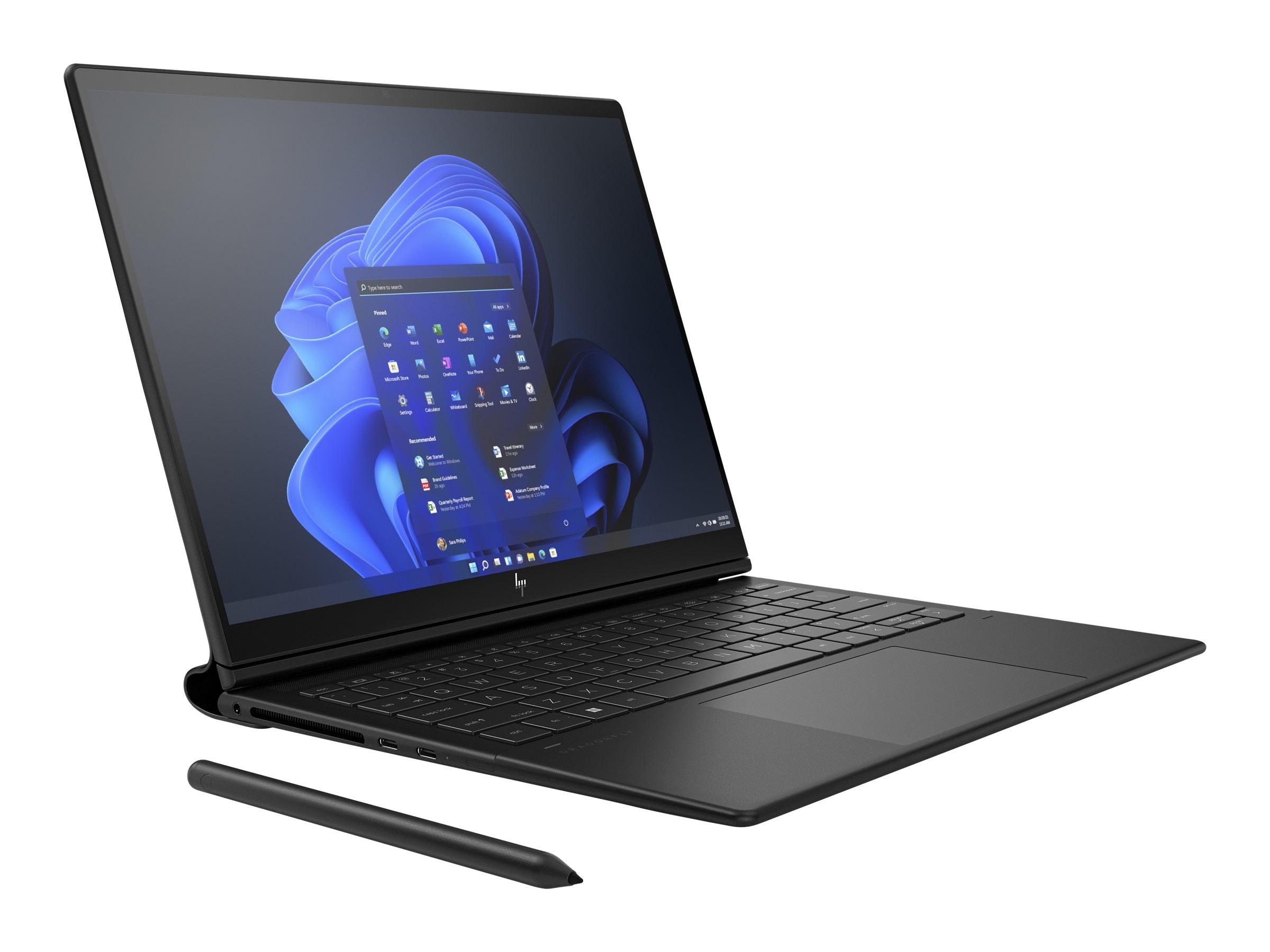 HP Dragonfly Folio G3 Notebook Vorderansicht