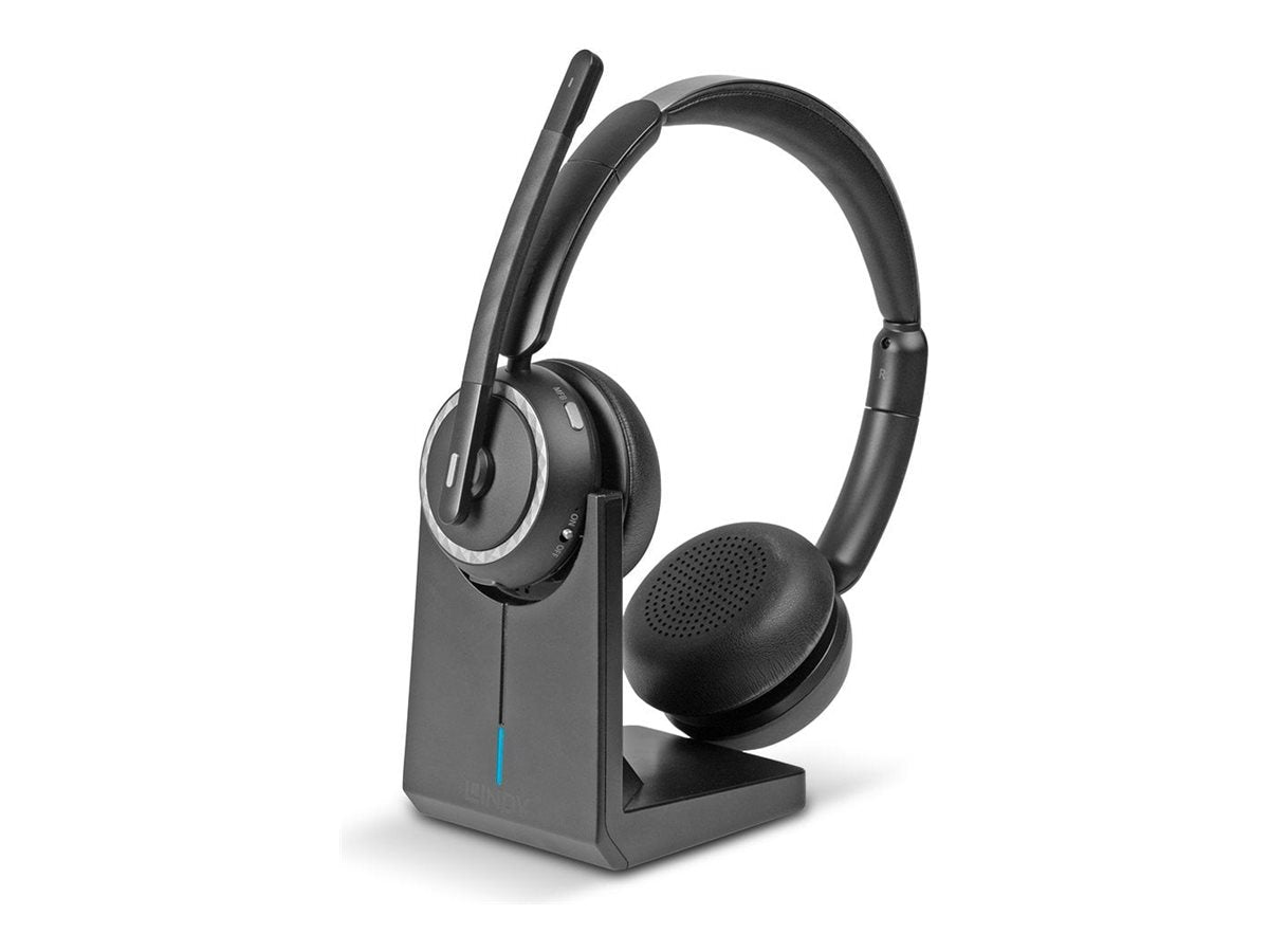 LINDY L118 Wireless Office Headset Vorderansicht