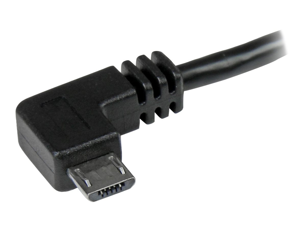 STARTECH.COM Micro-USB Kabel mit rechtsgewinkelten Anschlüssen - Vorderansicht