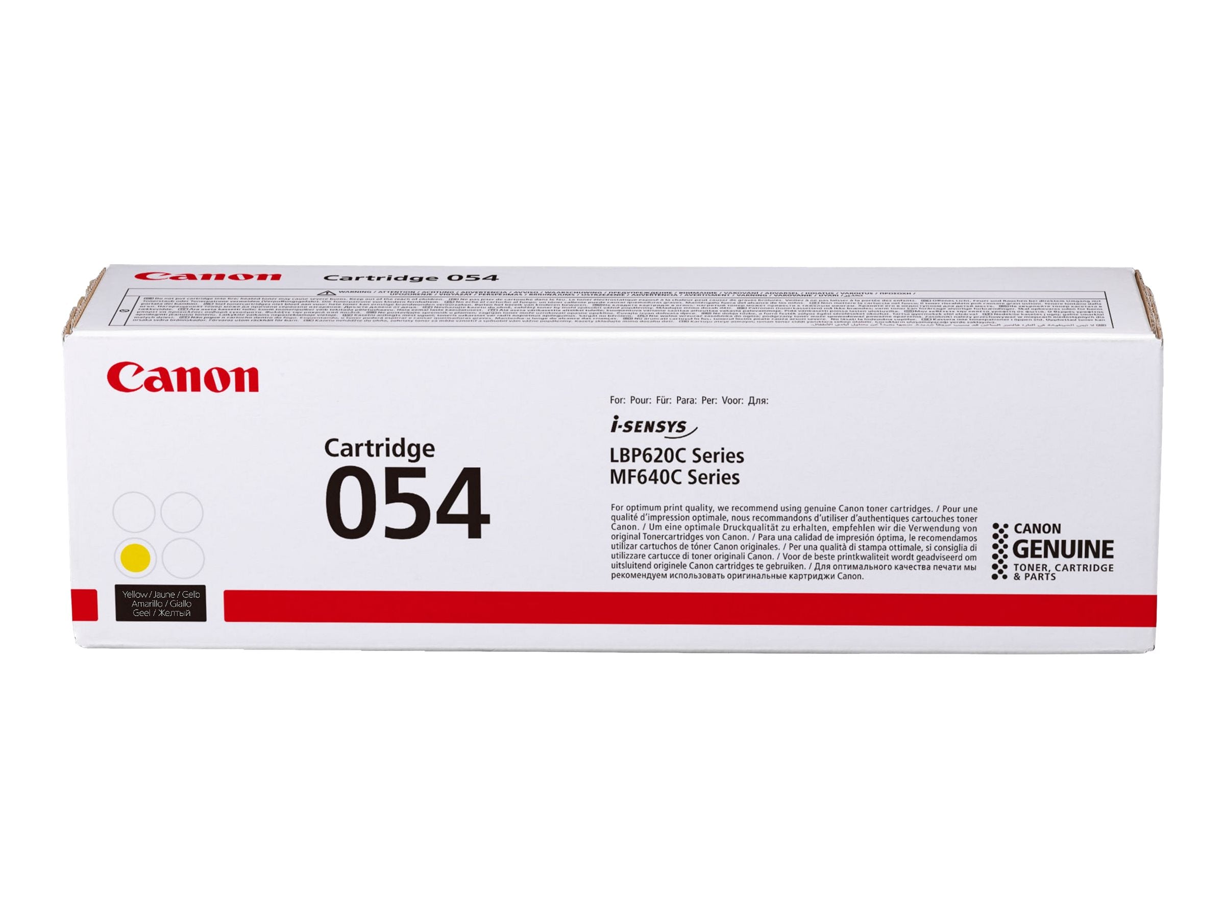 CANON Cartridge 054 H Y Vorderansicht