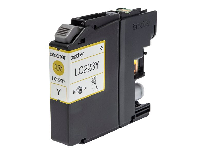 BROTHER LC-223 Tinte gelb auf Drucker installiert