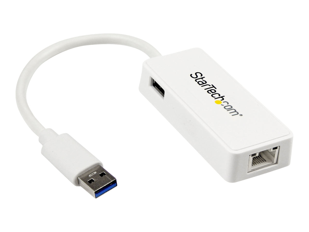 STARTECH.COM USB 3.0 SuperSpeed auf Gigabit Ethernet Lan Adapter Anschlussansicht