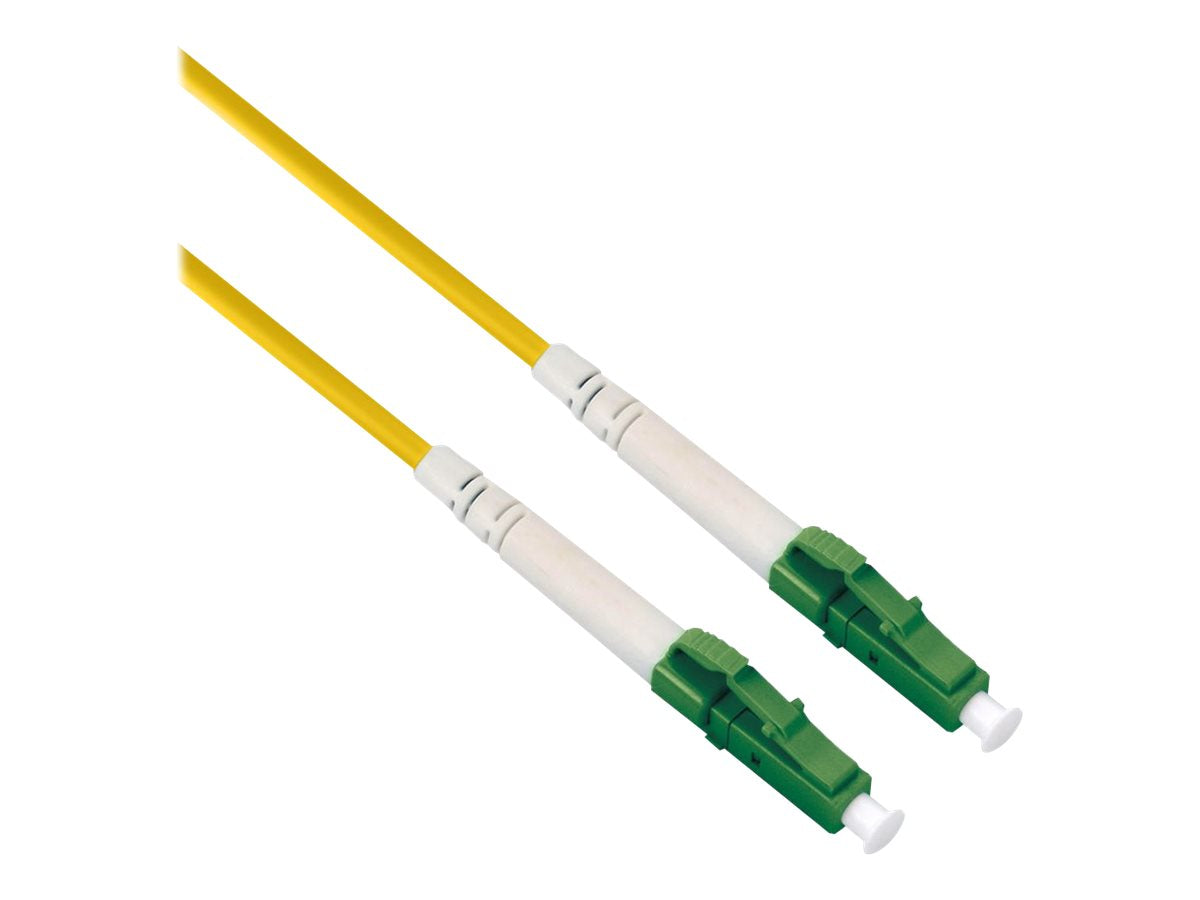 ROLINE Glasfaserkabel 9/125 um OS2 LC/LC LSOH APC simplex gelb 3m - Vorderansicht
