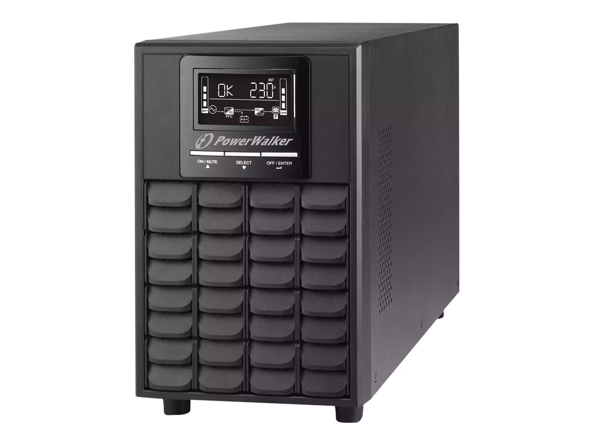 POWERWALKER VFI 1000 CG PF1 1000VA / 1000W Online USV Tower - Vorderansicht