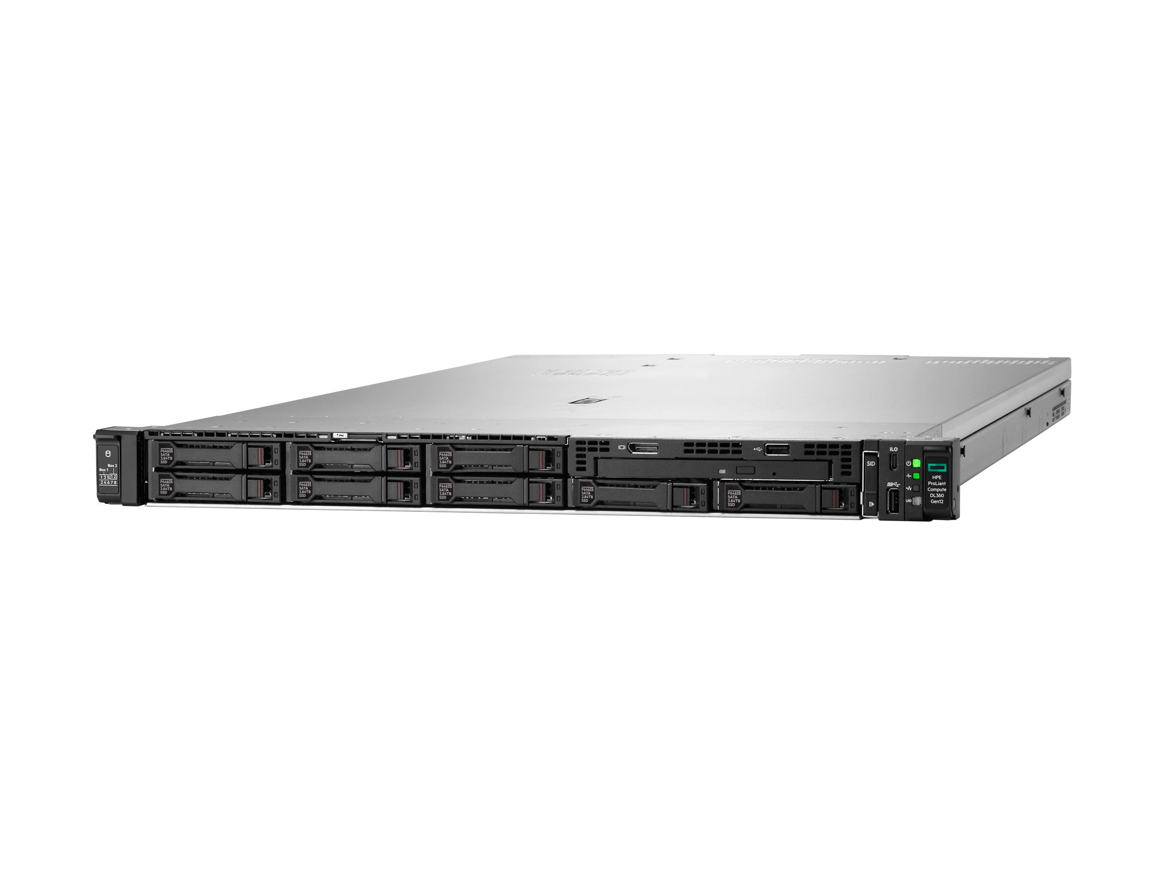 HPE ProLiant DL360 Gen12 1HE 6505P 12-Core 2.2GHz 2x32GB-R 8SFF Hot Plug MR408i-o 2x2.4TB HDD 2x1000W Server