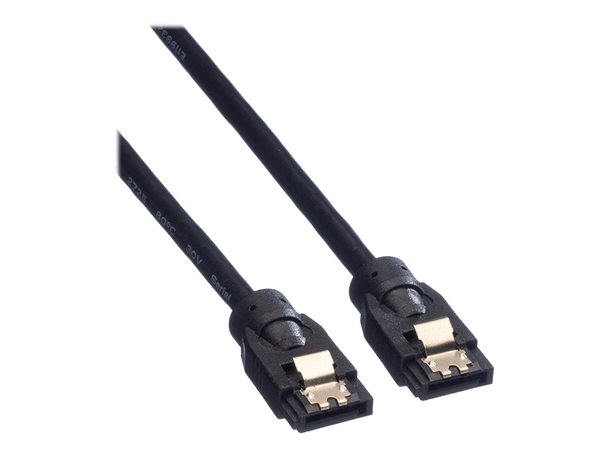 ROLINE Internes SATA 6.0 Gbit/s HDD-Kabel 0,5m Vorderansicht