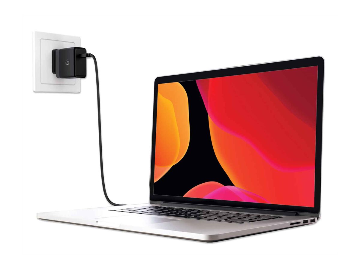 MANHATTAN GaN Power Delivery USB-Ladegerät Vorderansicht