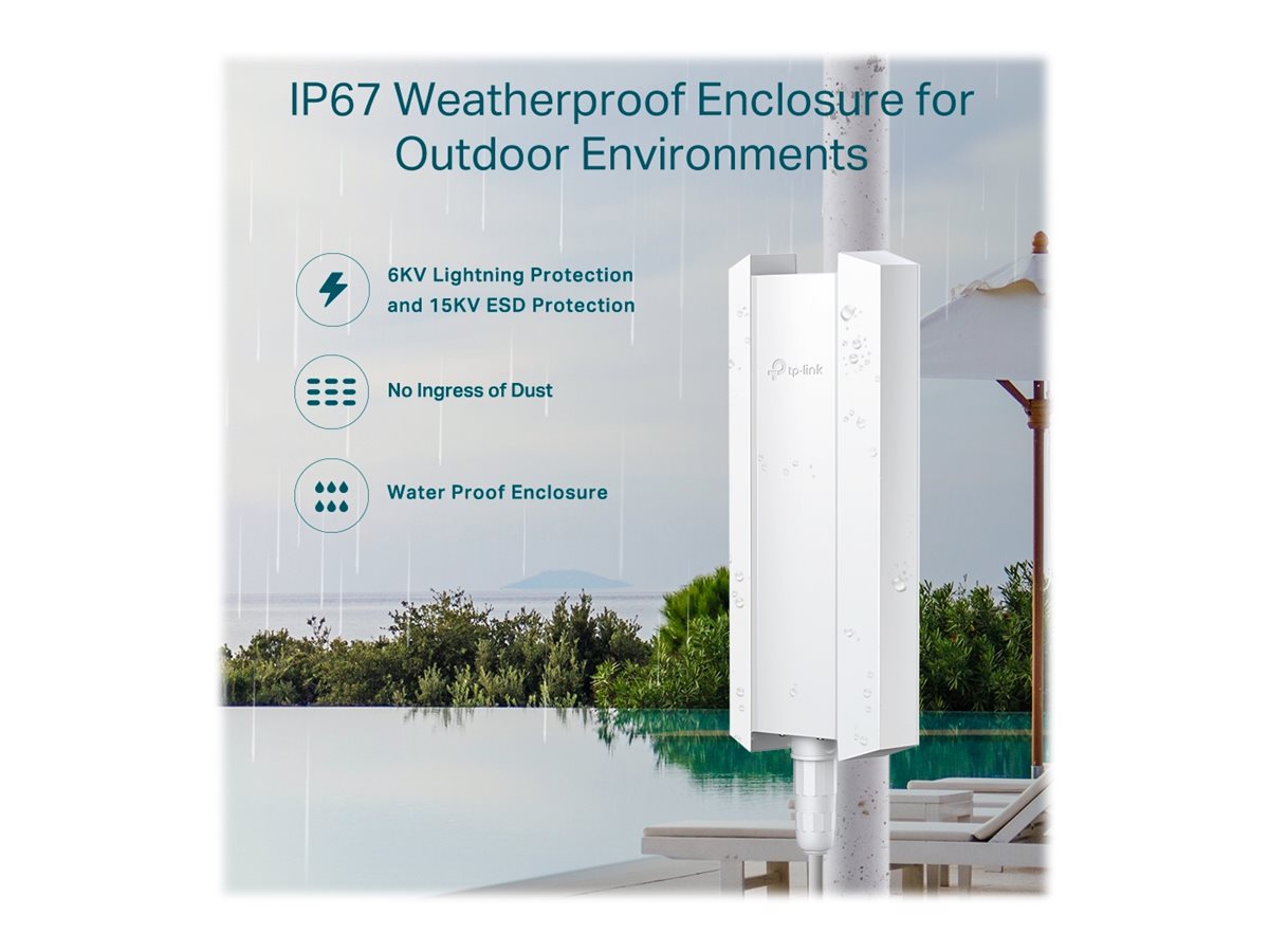 TP-LINK EAP610-Outdoor AX1800 AccessPoint Vorderansicht