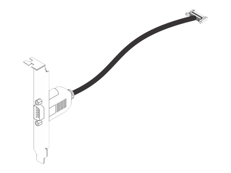 LENOVO ThinkSystem V2/V3 1U COM Port Upgrade Kit - Vorderansicht
