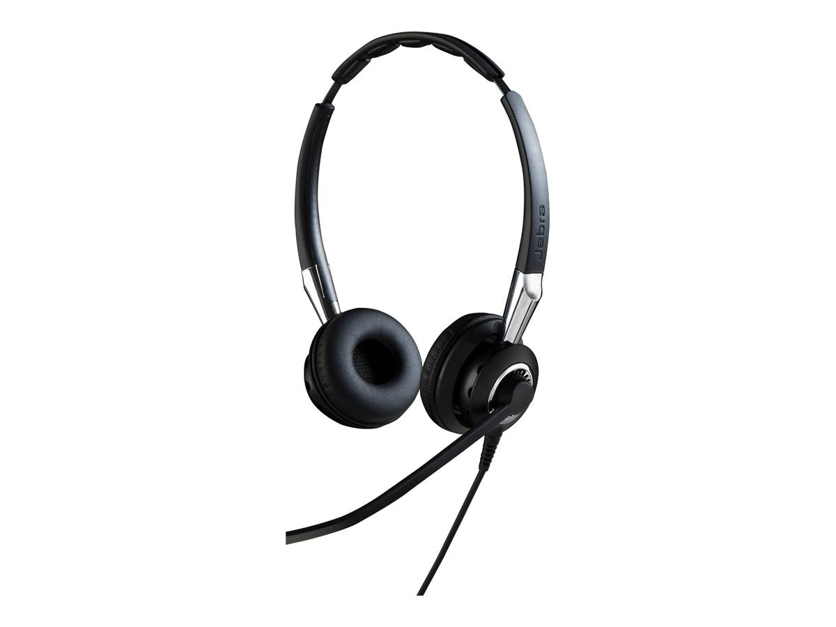 JABRA BIZ 2400 Duo NEXT GENERATION Wideband Type 82 E-STD Noise-Cancelling Wideband-Headset QD microphone boom