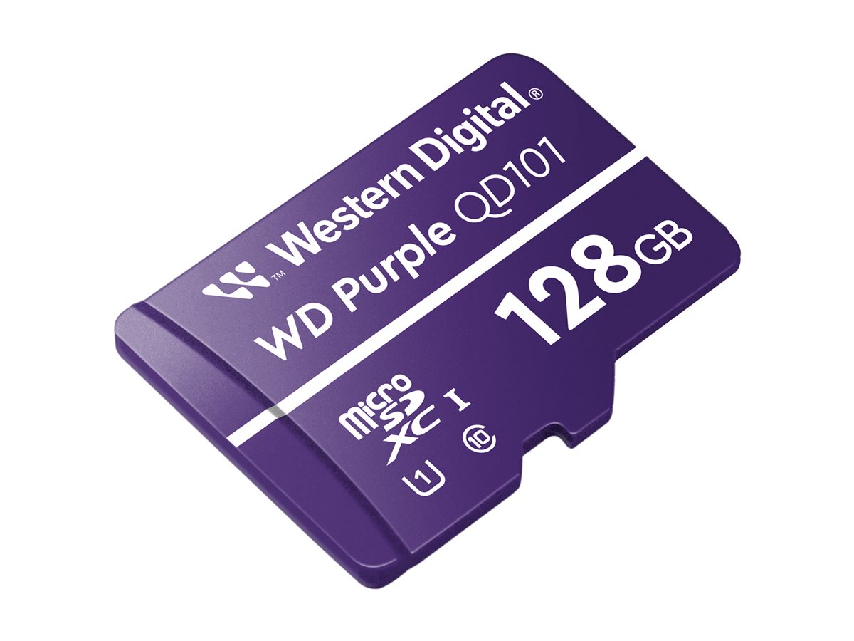 WD Purple 128GB microSDXC Vorderansicht
