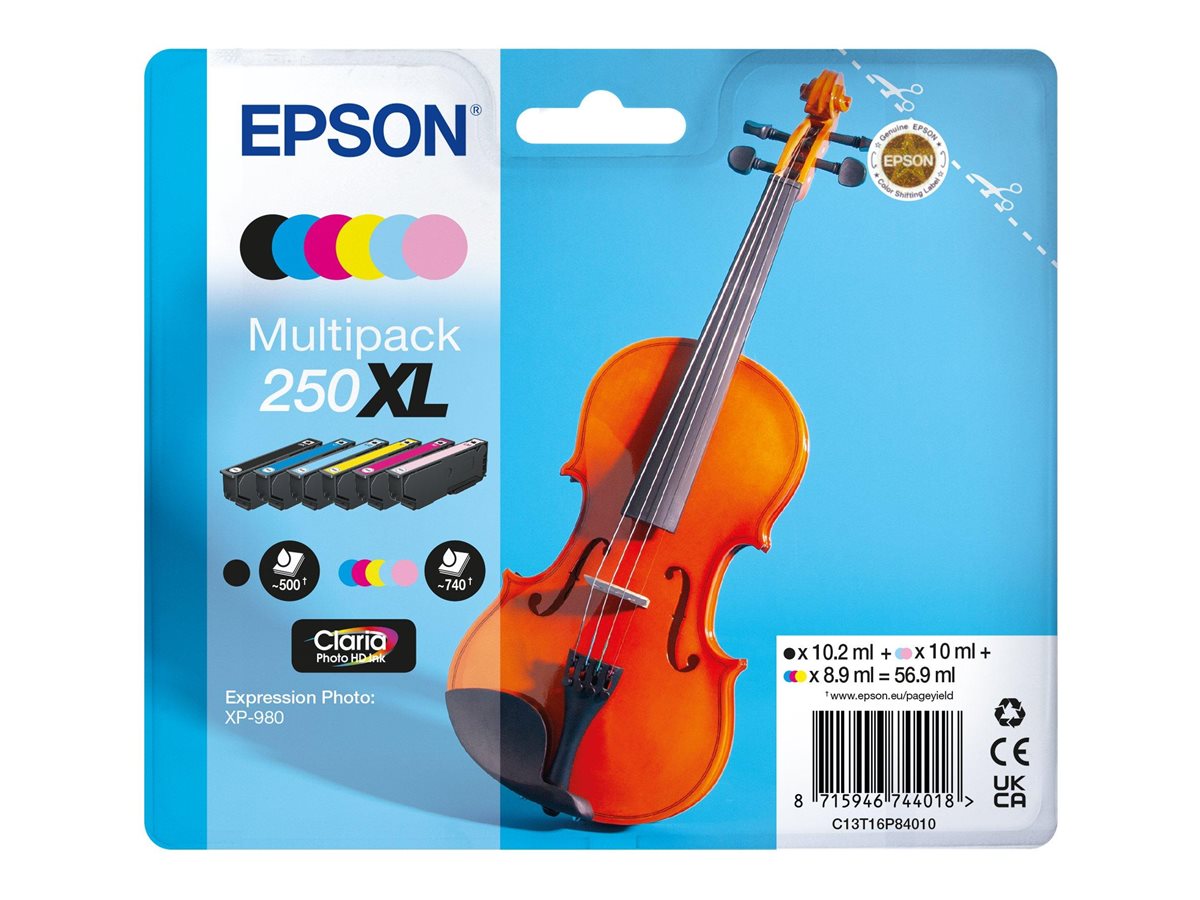 EPSON 250XL Multipack 6-colours Ink - Vorderansicht