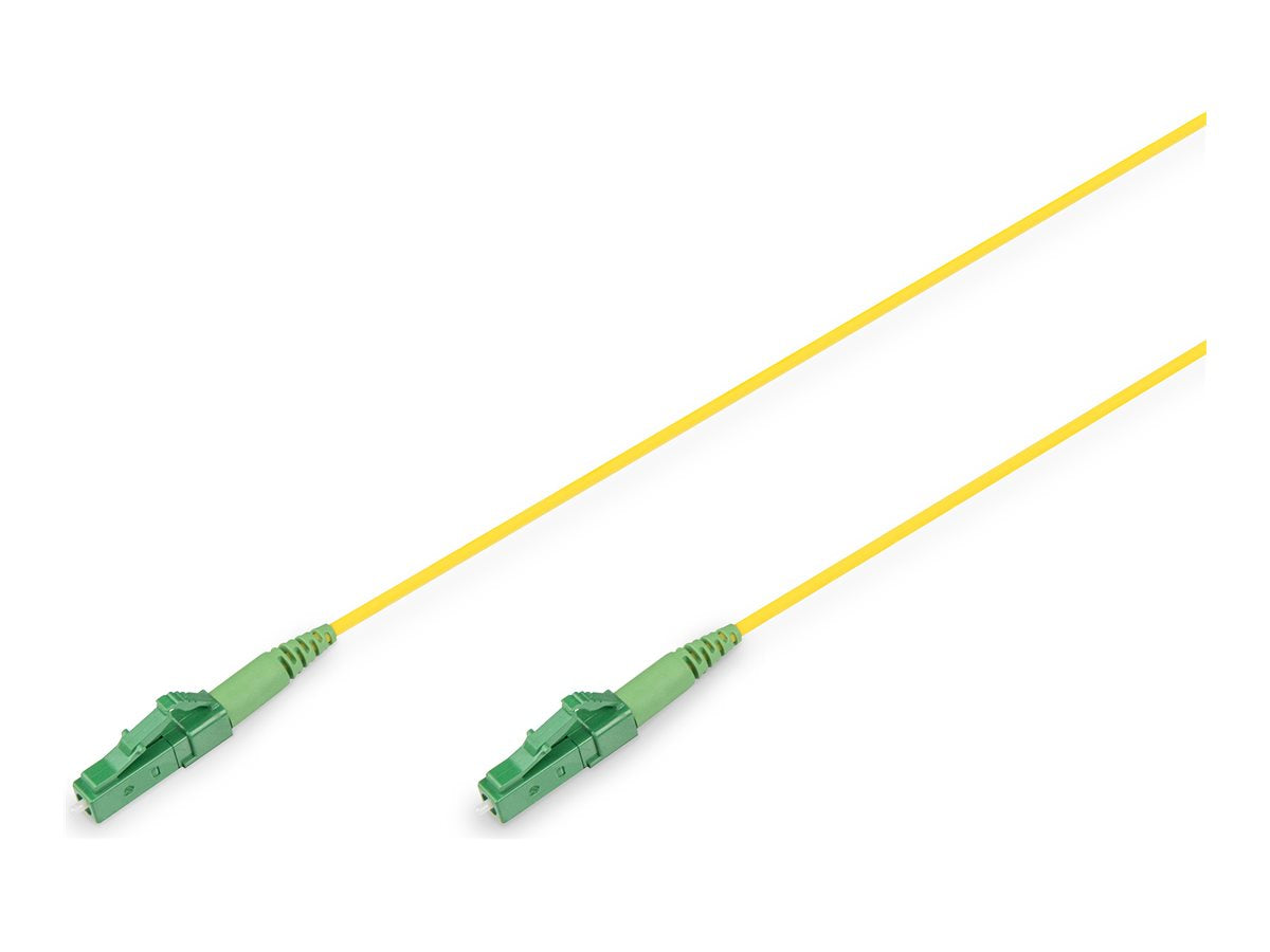 DIGITUS FO patch cord SM Simplex LC/APC to LC/APC G657.A02 1m - Vorderansicht