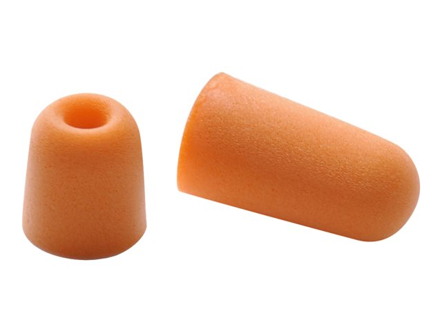 Vorderansicht der COPACKS Ersatz-Ohrstecker aus Schaumstoff