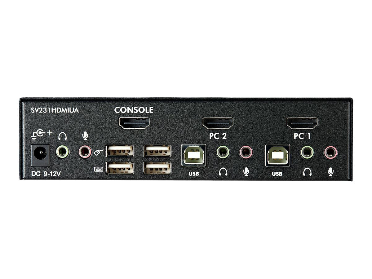 STARTECH.COM 2 Port USB HDMI KVM Switch Detailansicht