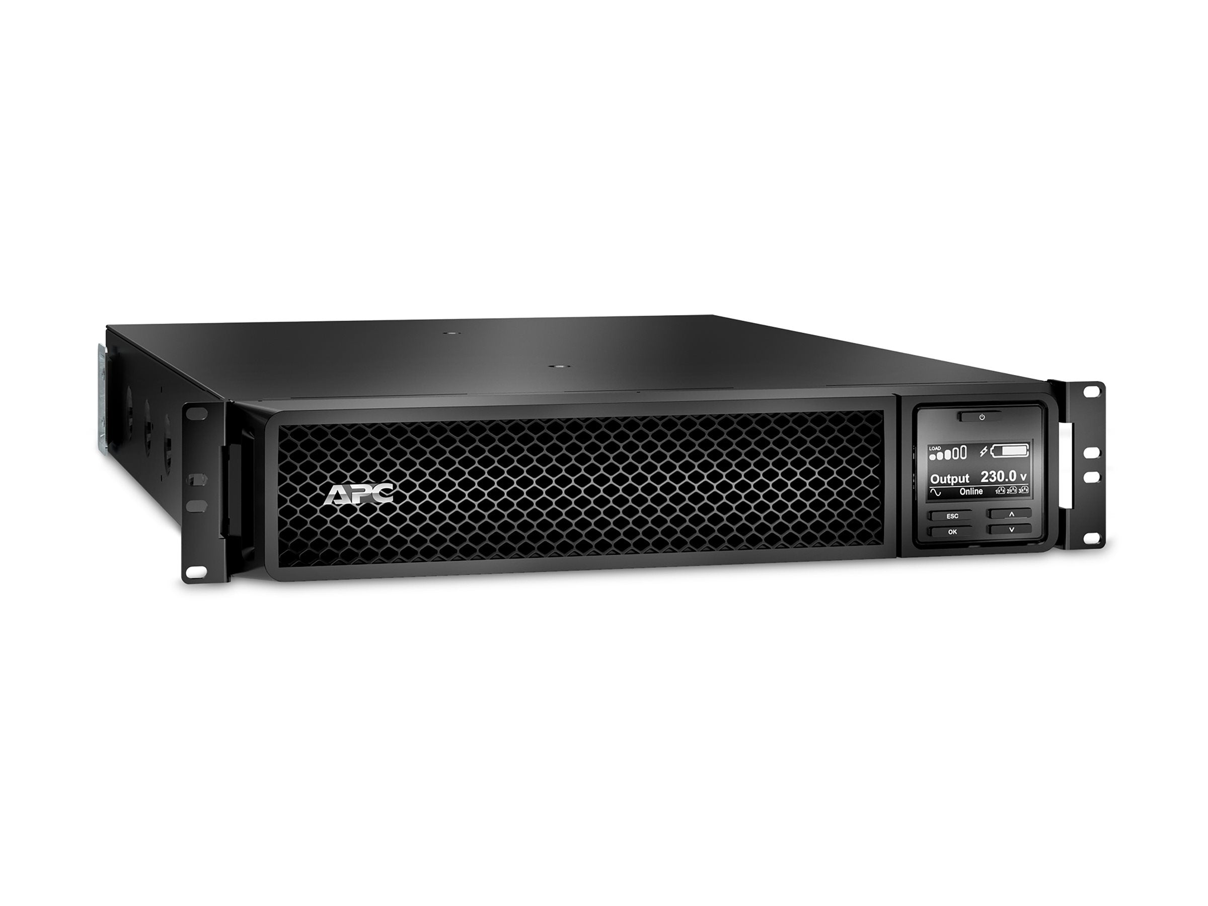 APC Smart-UPS SRT 3000VA RM UPS Rack AC 208/240V 2700Watt 3000VA 1-phase USB output connectors 10 2U 19 2