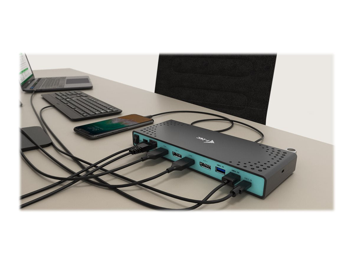 I-TEC USB 3.0/USB-C Dualdock Detailansicht