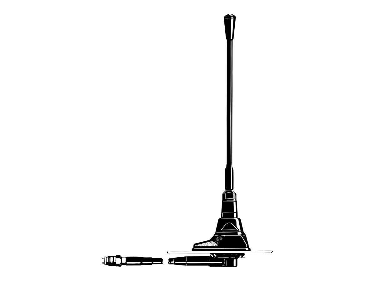 PROCOM MU 909-CXP4/l Mobile gegengewichtsfreie 2 dB Antenne 820-890 MHz CX-Antennenbefestigung (rund) mit 4m FME-Kabel