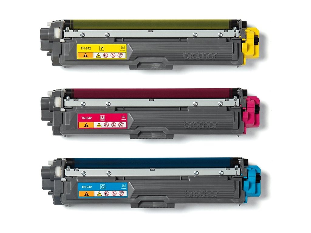 BROTHER TN242CMY Tonerpatrone Verpackung
