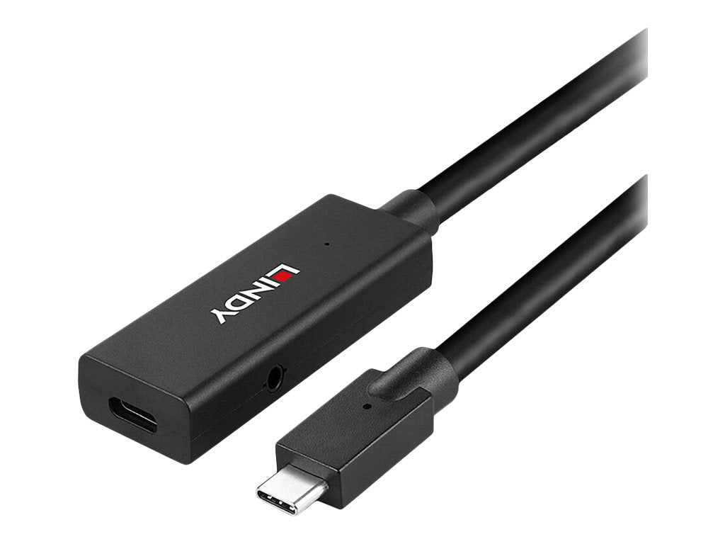 LINDY 5m USB 3.2 Gen 2 C/C Aktivverlängerung Detailansicht