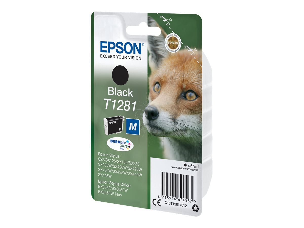 EPSON T1281 Tintenpatrone schwarz Detailansicht