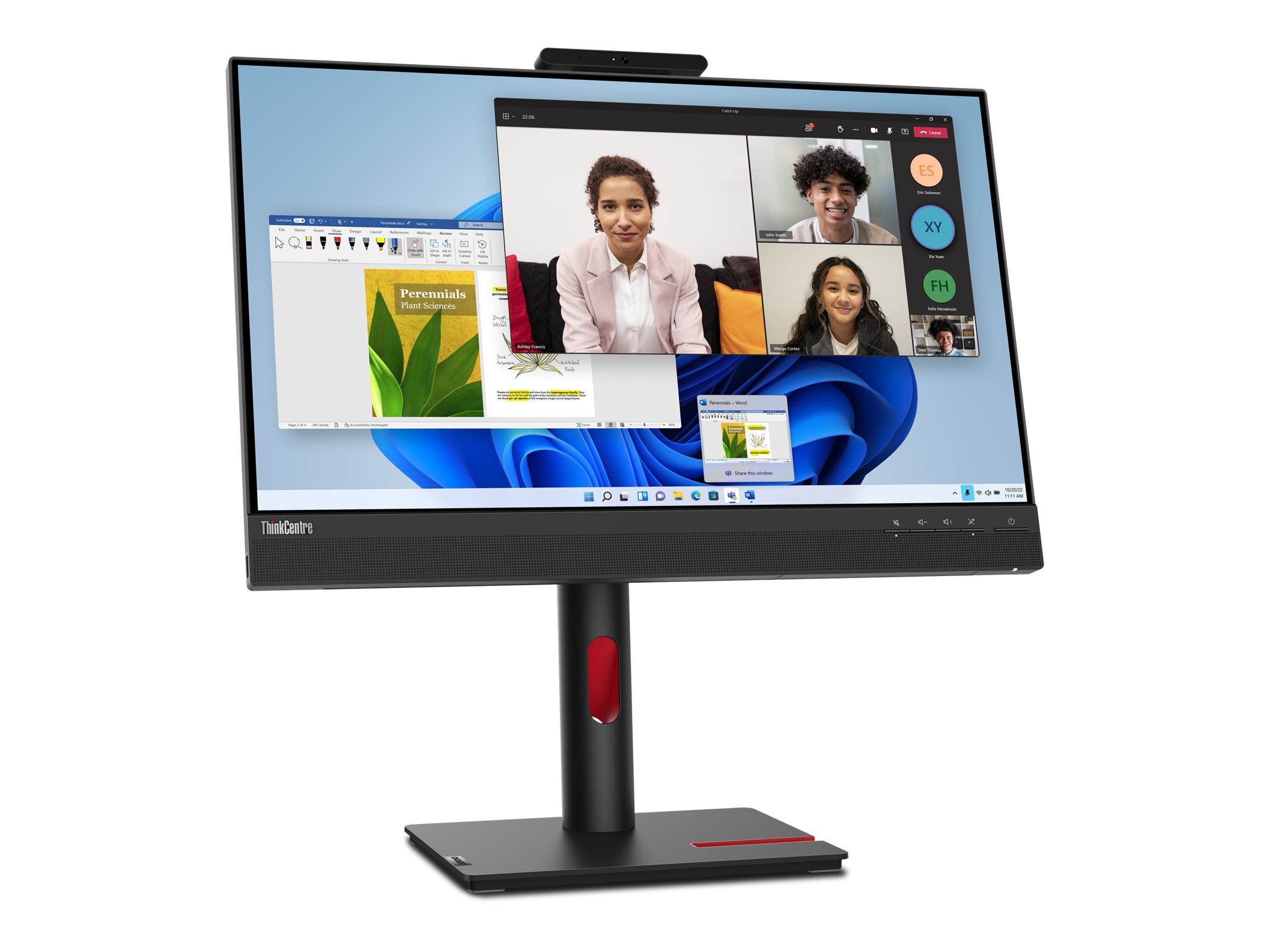 LENOVO ThinkCentre TIO24 Gen 5 Monitor Vorderansicht