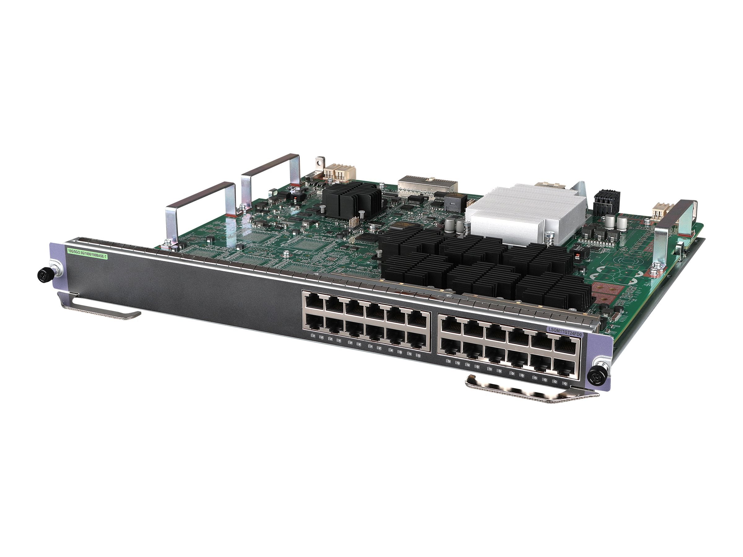 ARUBA HPE FlexNetwork 7500X FD Module 24x10GBASE-T RJ-45 Vorderansicht